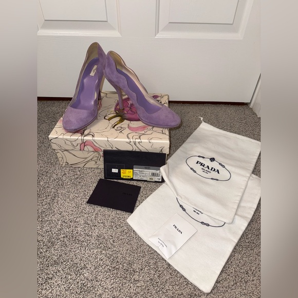 Prada Calzature Donna Glicine 4” heels from the 2008 Fairy Collection Size 38 - Picture 1 of 16